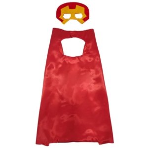 Costumeonrent Red & Yellow Cape and Masks Set for Kids - Superhero Dress Up Costumes for Boys and Girls | Perfect for Dress Up, Cosplay, Halloween & Parties | 3-10 Years Rs. 279