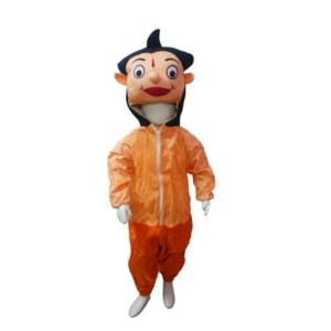 Zoom Indian Cartoon Character Village Boy Kids Fancy Dress Costume