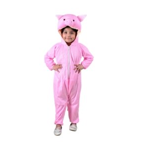 Pink Pig TV Cartoon Jumpsuit Fancy Dress Costume for Kids