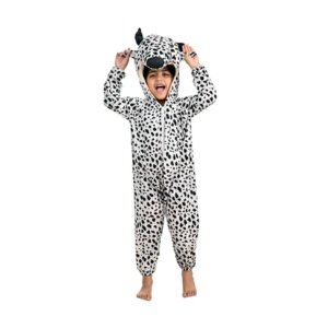 Costumeonrent Cow Domestic Farm Animal Kids Fancy Dress Costume | Black & White