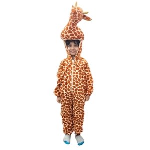 Zoom Costumeonrent African Giraffe Tall Animal Kids Fancy Dress Costume